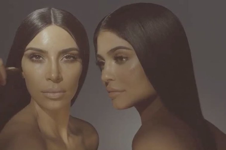 Kylie Jenner transforming into Kim Kardashian Look Alike