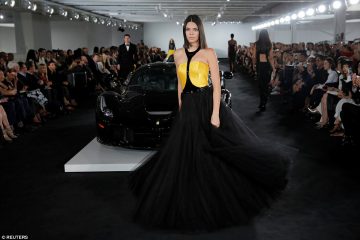 Kendall Jenner and Bella Hadid look glamorous in floor-sweeping gowns as they walk NYFW runway for Ralph Lauren